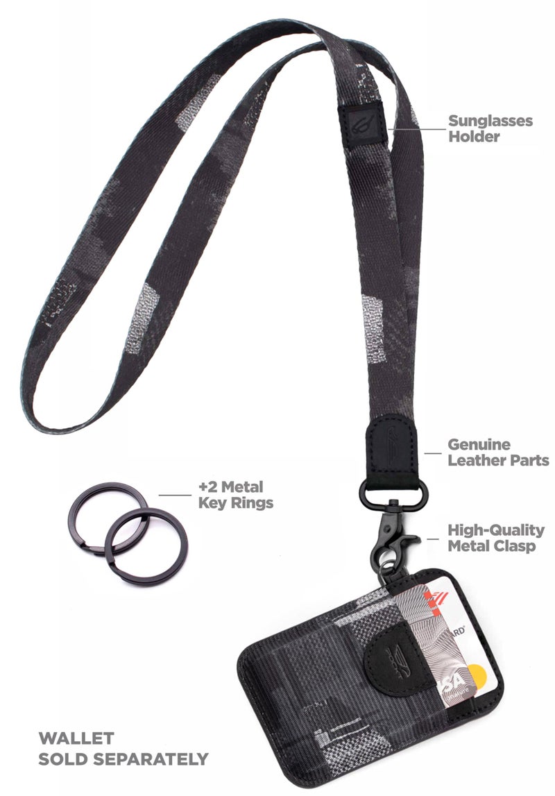 POCKT Lanyard for Keys, Neck Key Chain Holder for Men and Women - for Wallets and ID Badge Holders | Smutch - Image 3